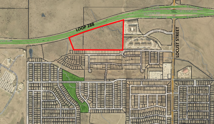 Loop 288 Multi-family Map